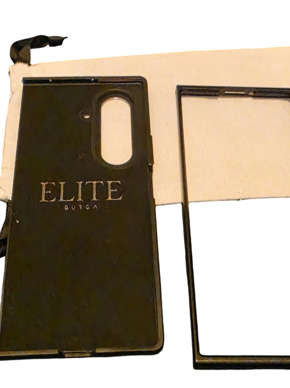 Samsung Fold 7 Case - Black Text Print